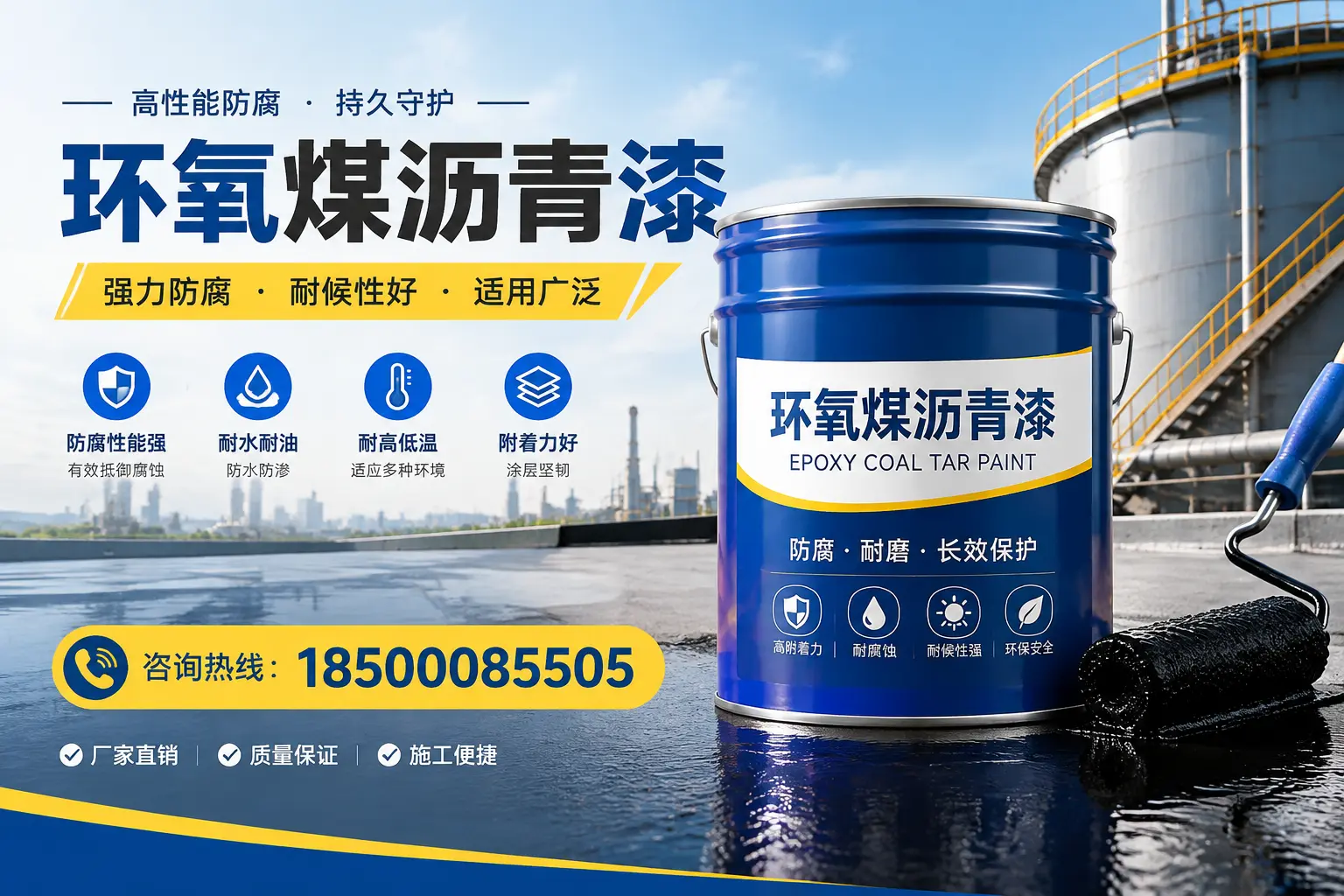 环氧煤沥青漆的储存与运输注意事项,海南企业须知